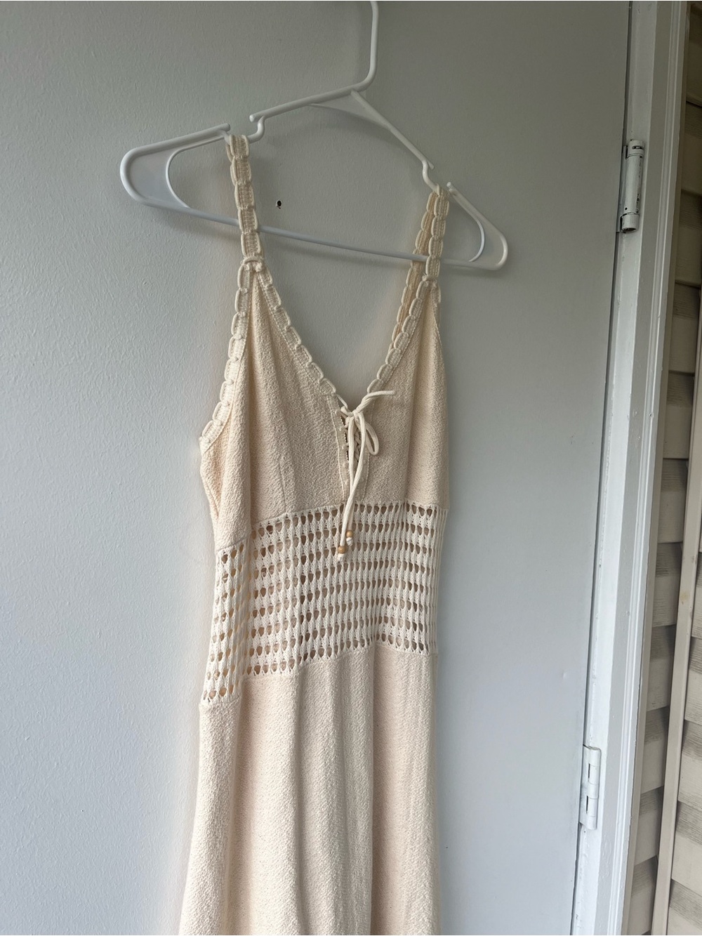 Vintage 70’s crochet knit dress